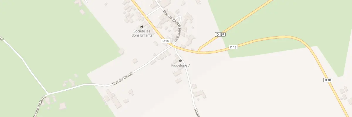 Plan du 2 Rte du Clos à Montigné-lès-Rairies