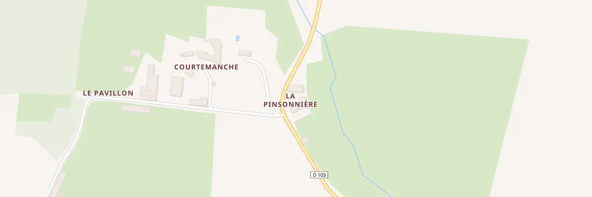 Plan du 5199 La Pinsonniere à Parennes