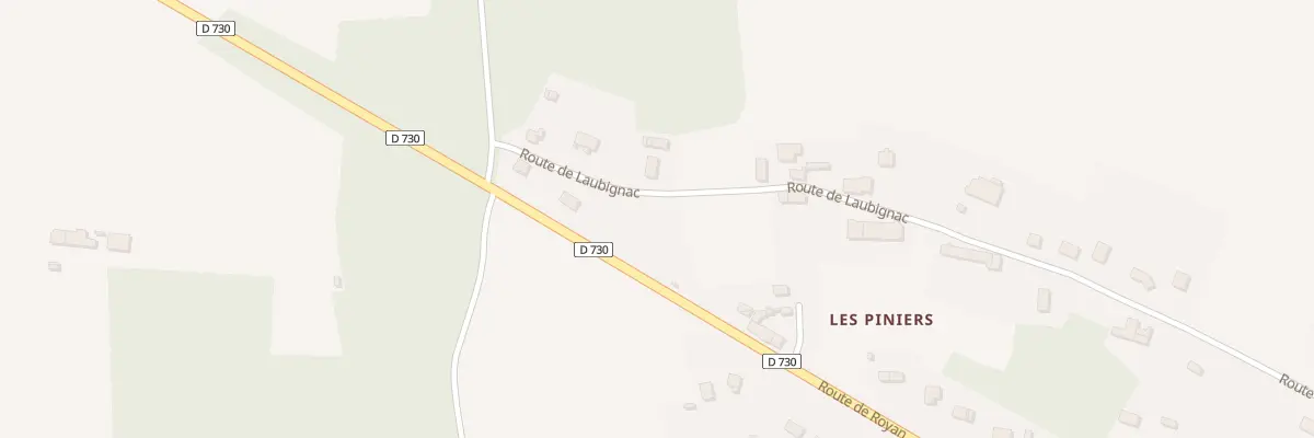 Plan du 33 Rte de Laubignac à Saint-Martin-d’Ary