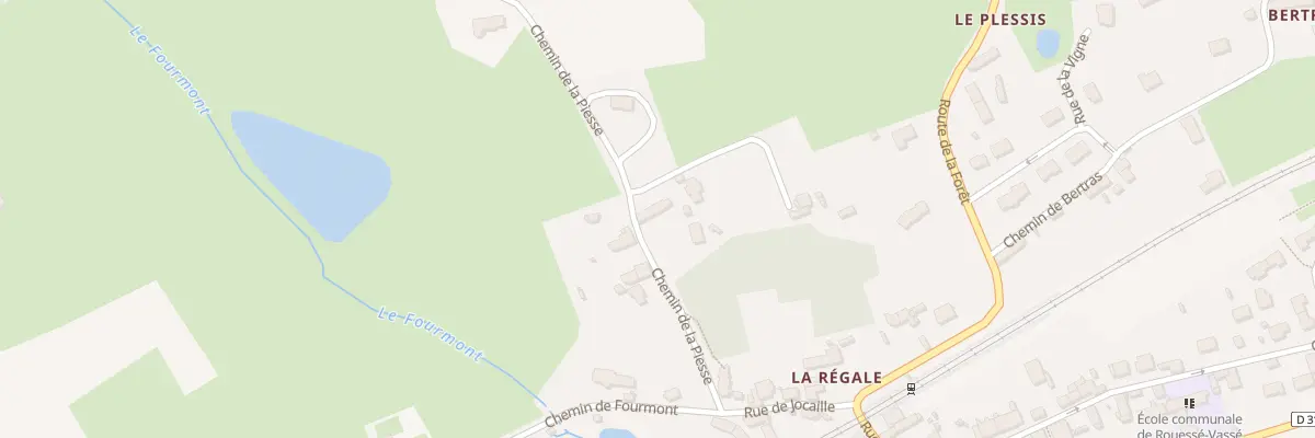 Plan du 2 Chem de la Piesse à Rouessé-Vassé