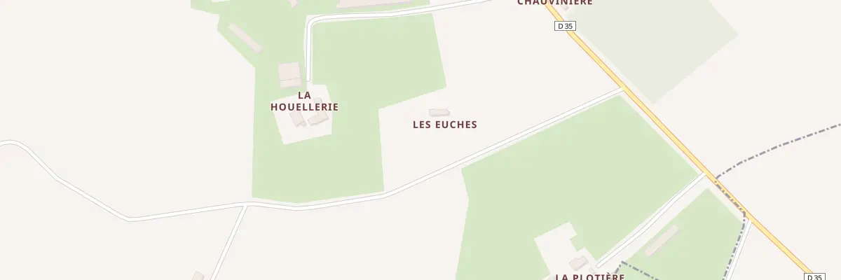 Plan du 5126 Les Euches à Chevillé