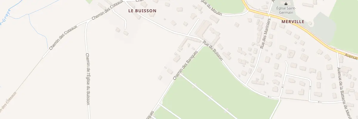 Plan du 5001 Les Patis à Merville-Franceville-Plage