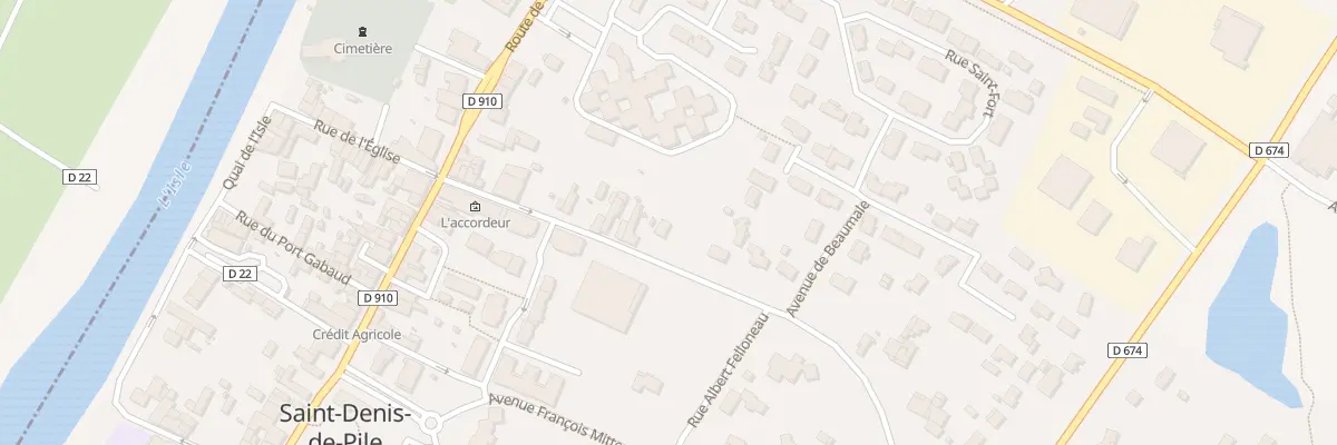 Plan du 23 Rte de Lussac à Saint-Denis-de-Pile