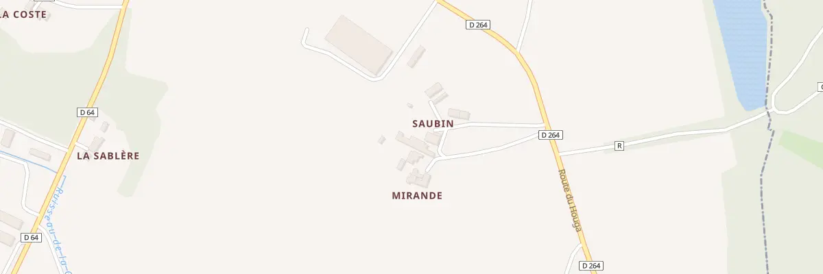 Plan du 144 Imp de Saubin à Bourdalat