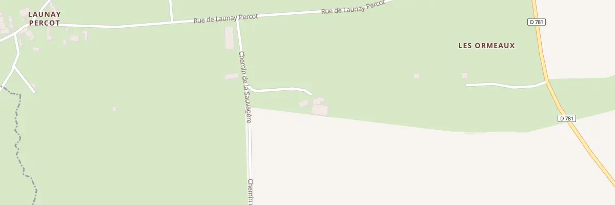 Plan du 1 Che de la Sauvagère à Habloville