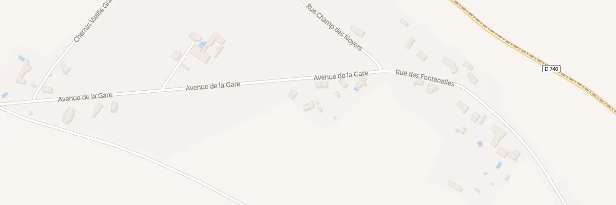 Plan du 35 Av de la Gare à Brioux-sur-Boutonne