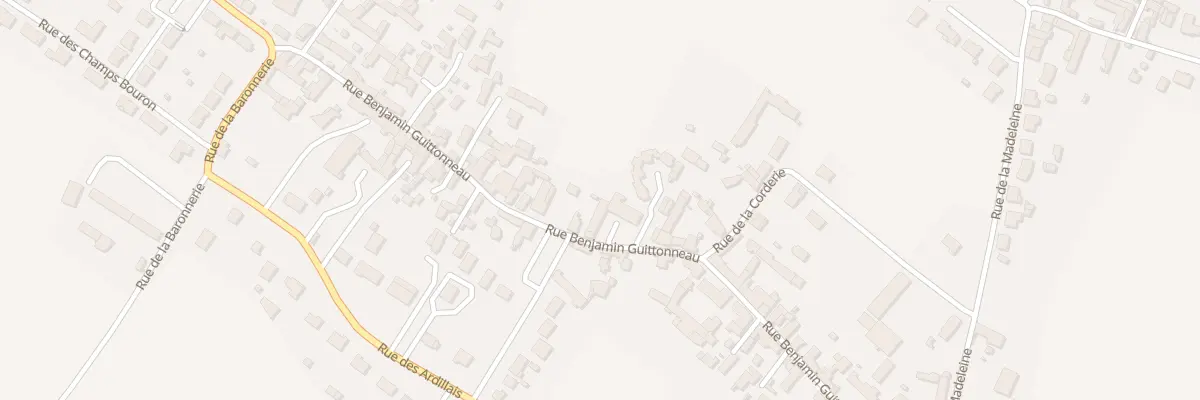 Plan du 269 Rue Benjamin Guittonneau à Vaudelnay