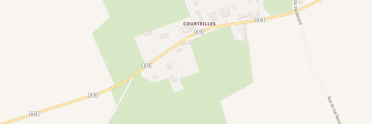 Plan du 225 Rte de Courteilles à Giel-Courteilles