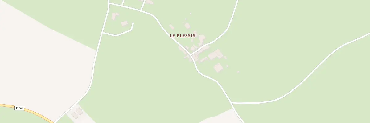 Plan du 5200 Le Plessis à La Chapelle-Bertrand