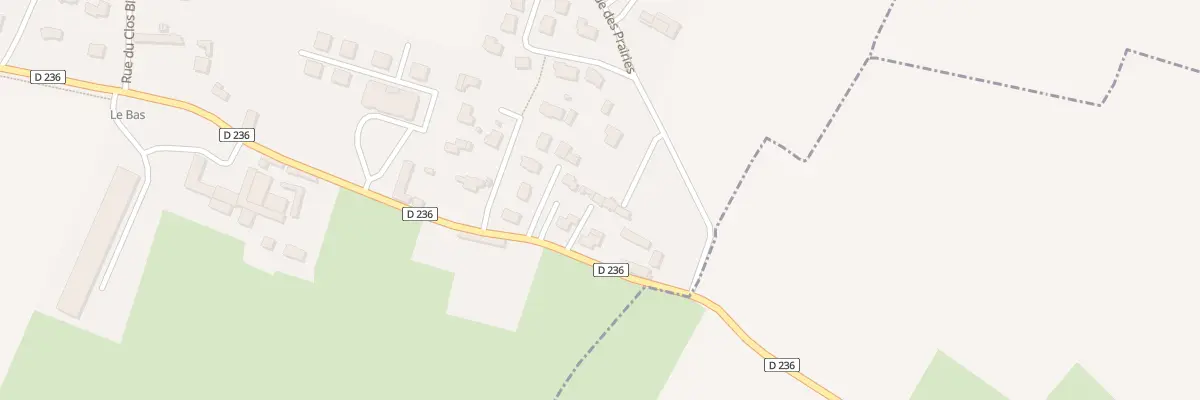 Plan du 47 Rte de Beneauville à Bréville-les-Monts