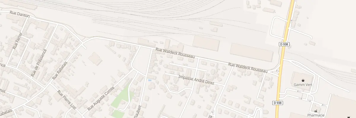 Plan du 24 Rue Waldeck Rousseau à Thouars