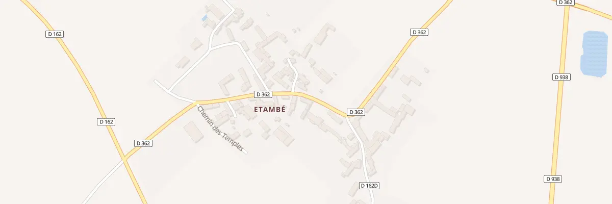 Plan du 5 Rte du Thouet à Louzy