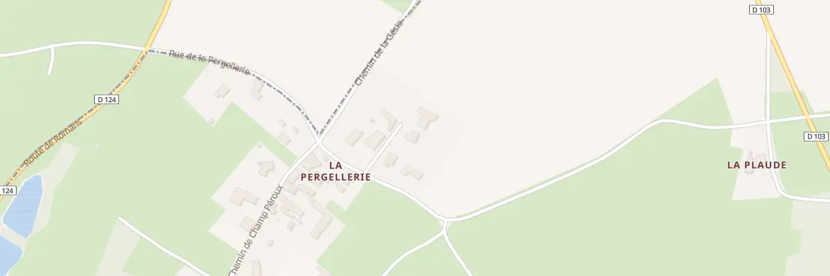 Plan du 4 Imp Pergellerie à Souvigné