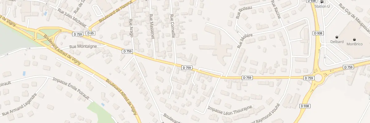 Plan du 61 Rue Jules Michelet à Thouars