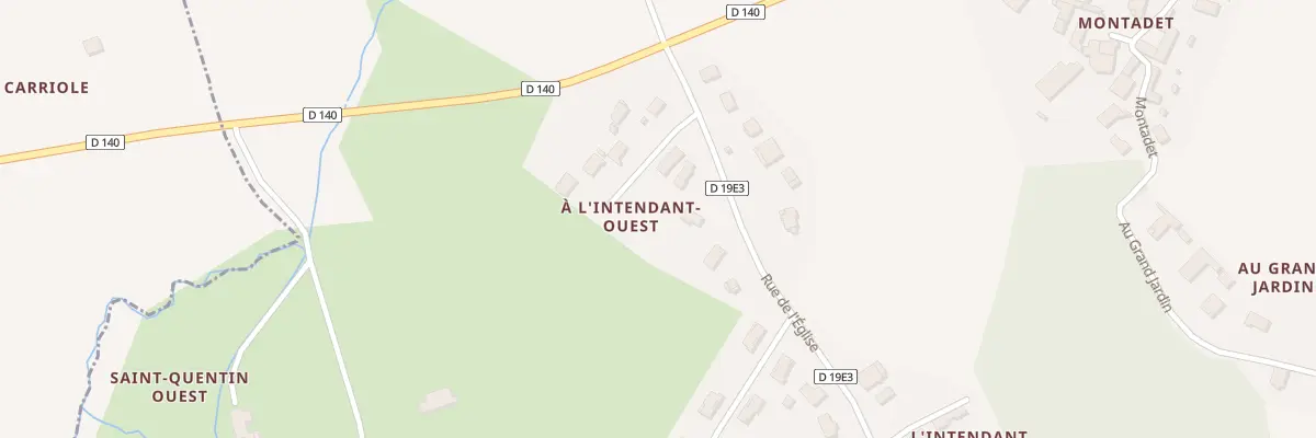 Plan du 95 L’Intendant Nord à Romagne