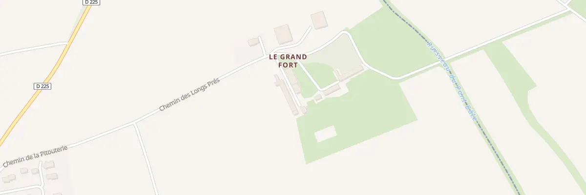 Plan de Che des Longs Prés à Banneville-la-Campagne