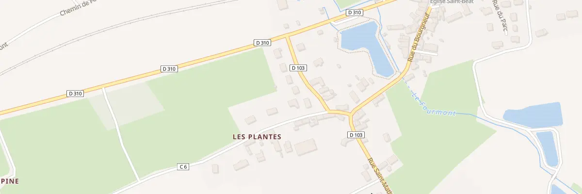 Plan du 8 Rue de l’Isle à Rouessé-Vassé
