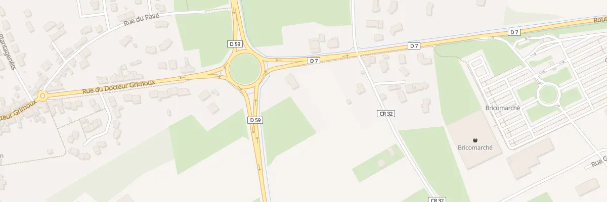 Plan du 2 Rte de Brion à Beaufort-en-Anjou