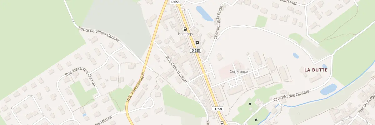 Plan du 41 Av d’Hastings à Falaise