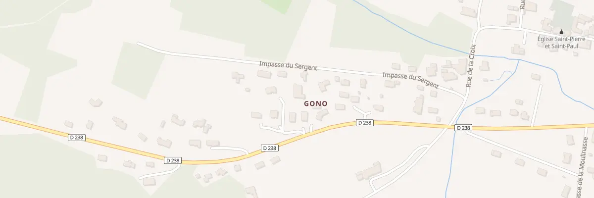 Plan du 4A Che du Sergent à Baigneaux
