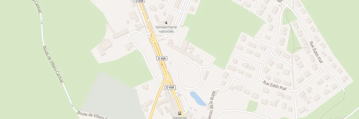 Plan du 9004 Av d’Hastings à Falaise