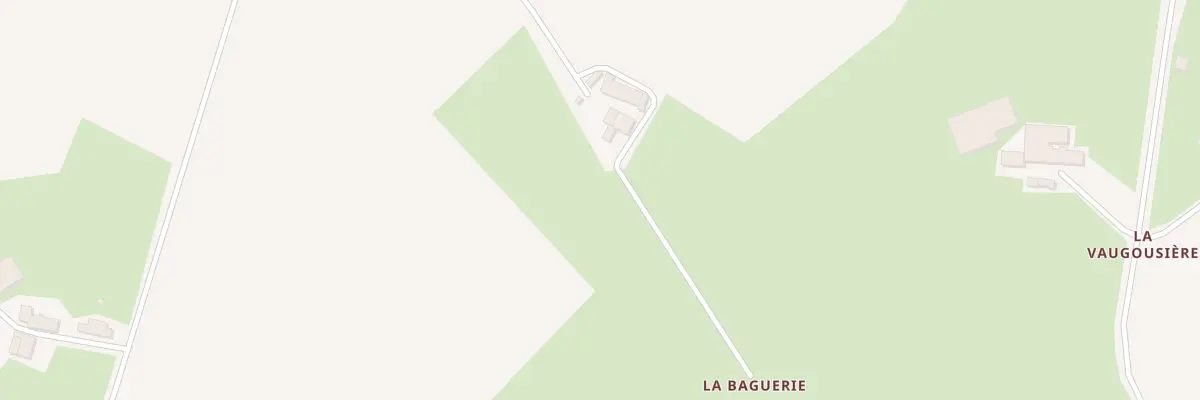 Plan du 1 La Baguerie à Joué-en-Charnie