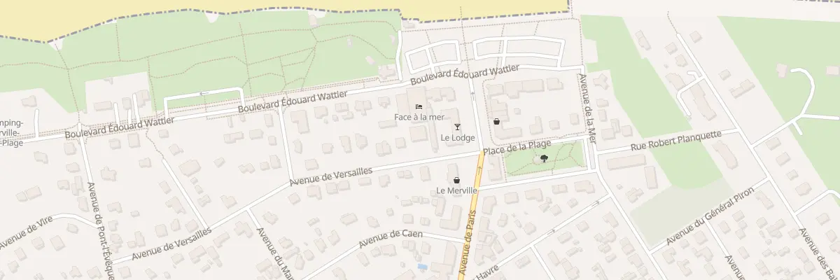 Plan du 39 Av de Versailles à Merville-Franceville-Plage