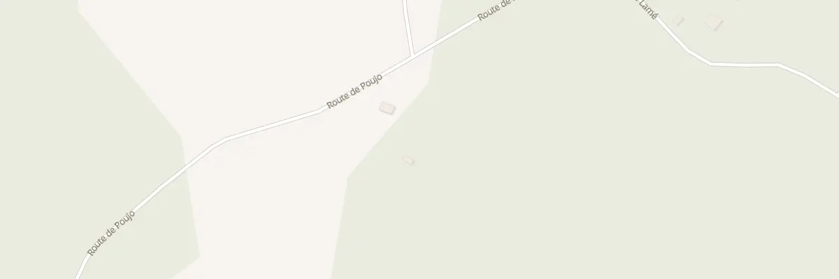 Plan du 130 Pouyo à Bourriot-Bergonce
