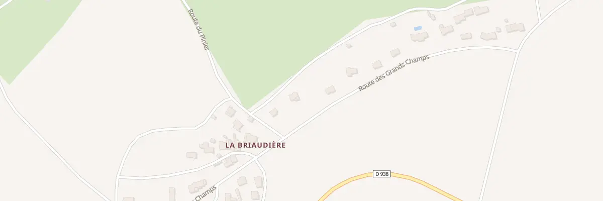 Plan du 13 Rte des Grands Champs Briaudie à Saivres