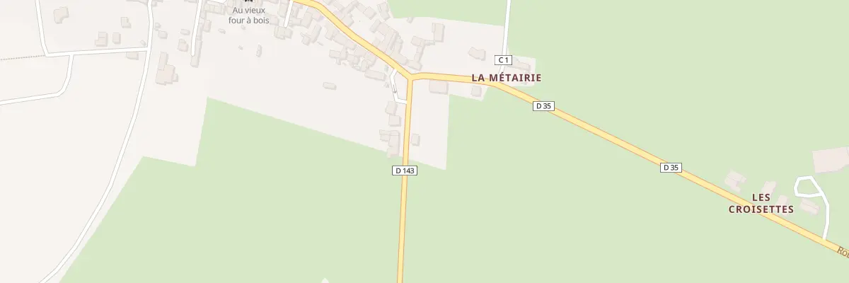 Plan du 2 Rte de Vimarcé à Vimartin-sur-Orthe
