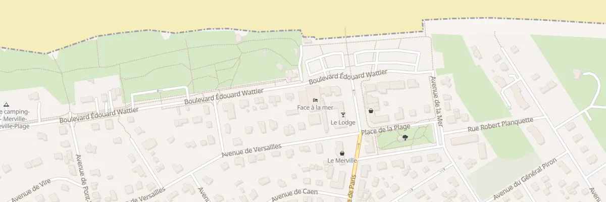 Plan du 40 Bd Édouard Wattier à Merville-Franceville-Plage