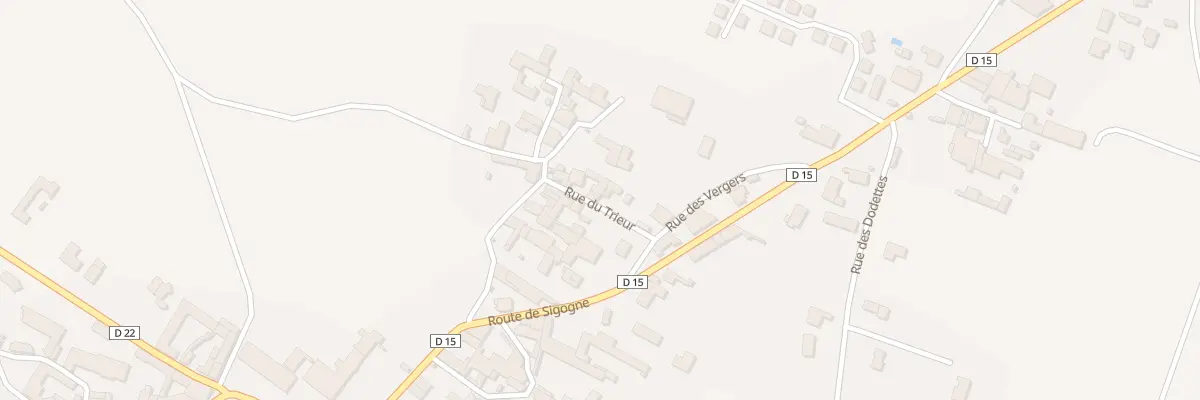 Plan du 8 Rue du Trieur à Chassors