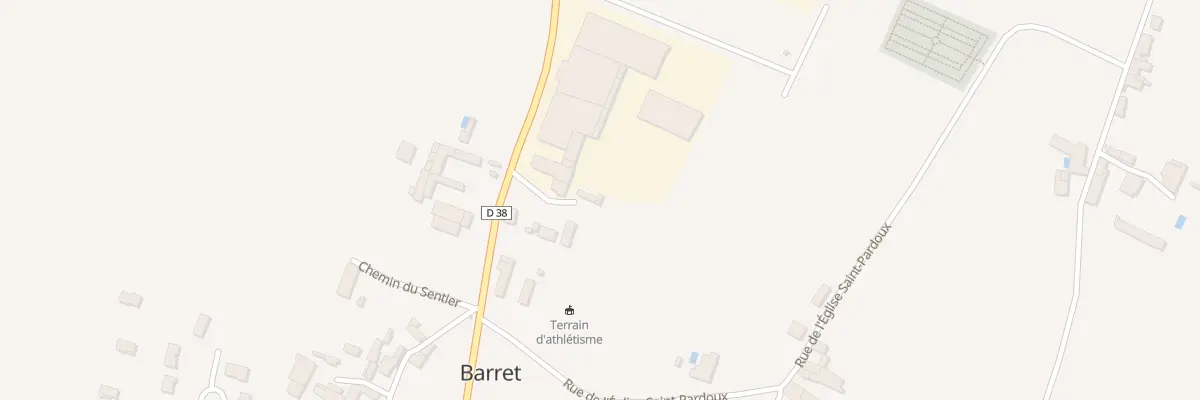 Plan du 5214 Pille Bourse à Barret