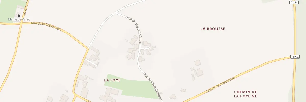 Plan du 5029 La Foye à Vinax