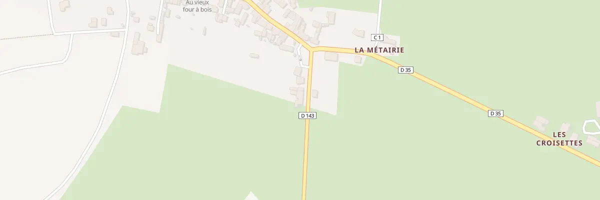 Plan du 3 Rte de Vimarcé à Vimartin-sur-Orthe