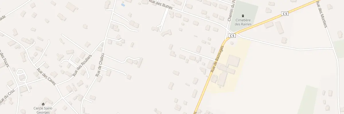 Plan du 27D Rue de Bazouges aux Rairies