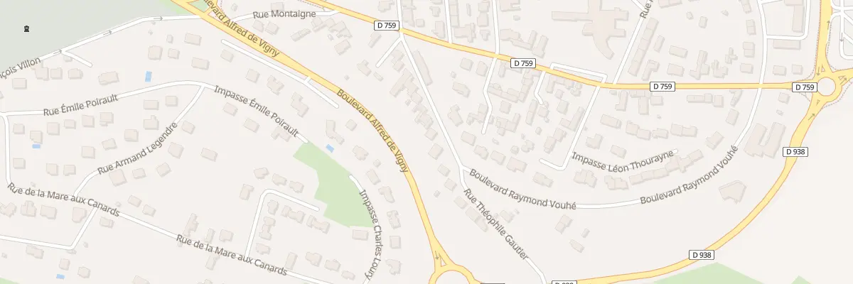Plan du 18 Rue Théophile Gautier à Thouars