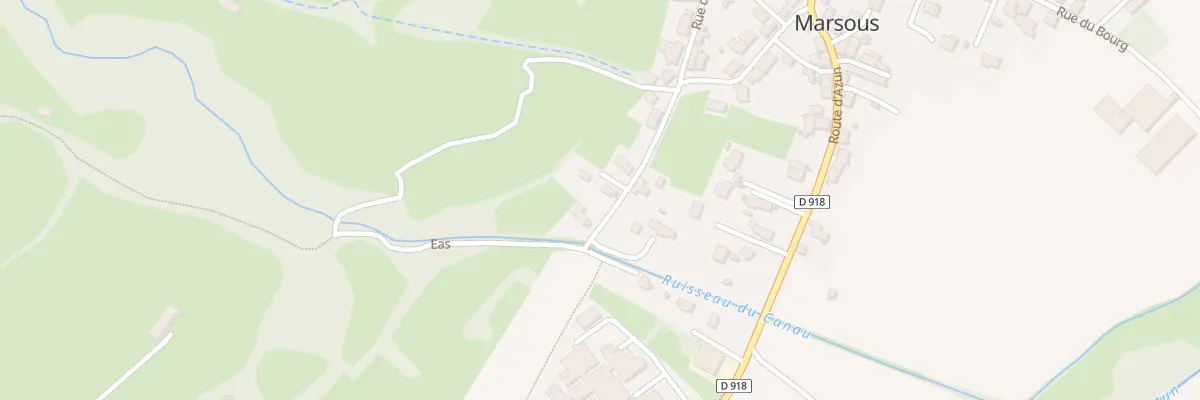 Plan du 30 Rue du Canaou à Arrens-Marsous