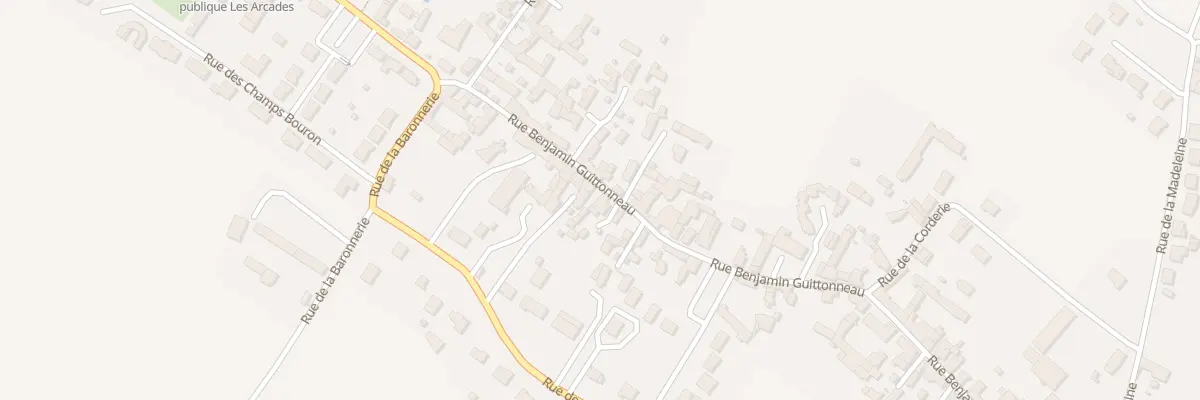 Plan du 148 Rue Benjamin Guittonneau à Vaudelnay