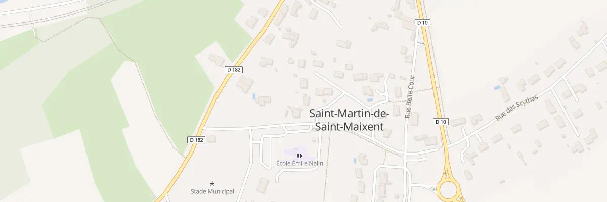 Plan du 28 Rue des Pierrières à Saint-Martin-de-Saint-Maixent