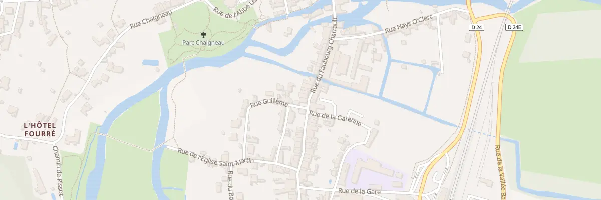 Plan du 32 Rue du Faubourg Charrault à Saint-Maixent-l’École