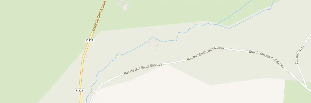 Plan du 11 Le Sabatey à Cazats
