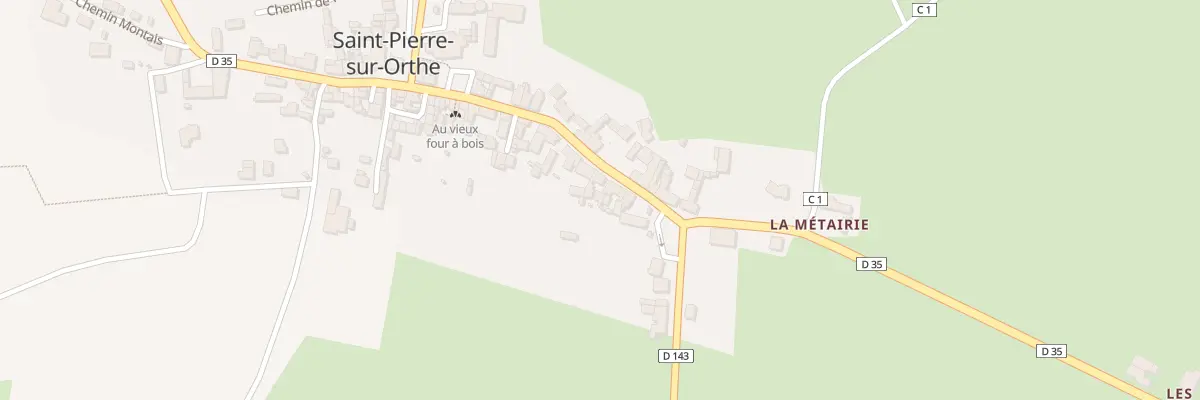 Plan du 8B Rue Monseigneur Grandin à Vimartin-sur-Orthe