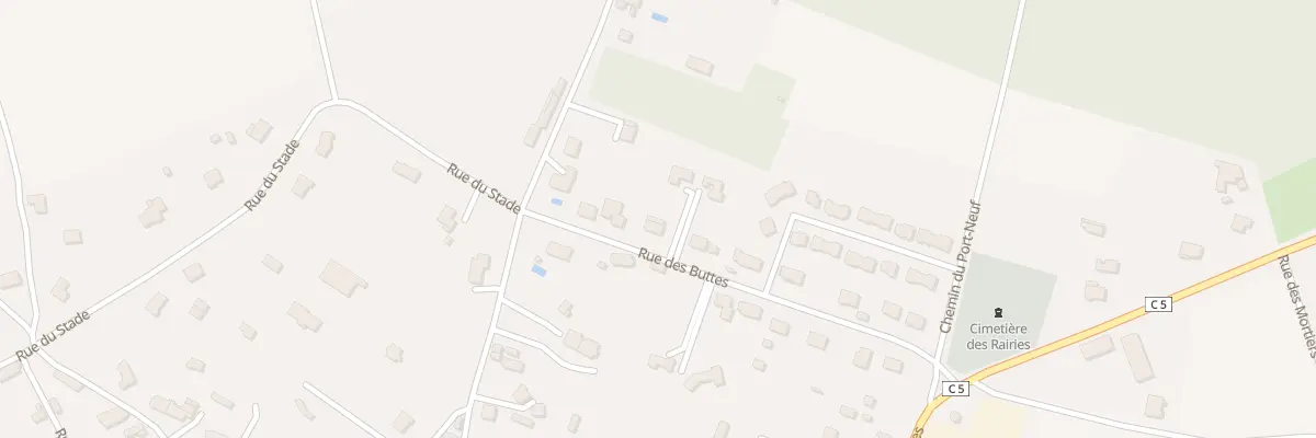 Plan du 20 Rue des Buttes aux Rairies