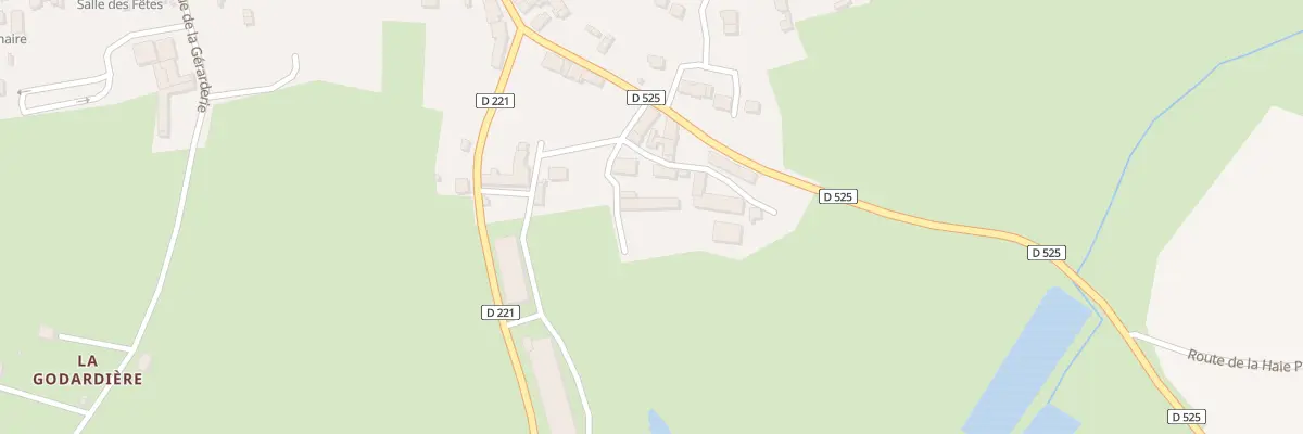 Plan du 7 Rue de la Brunetière à Lignières-Orgères