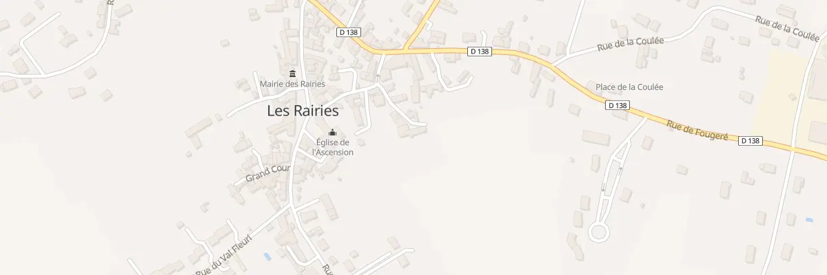 Plan du 6 Cour La Piece Chauveau aux Rairies