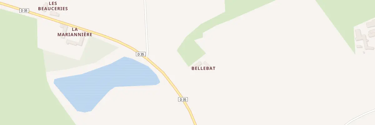 Plan du 5138 Bellebat à Chevillé