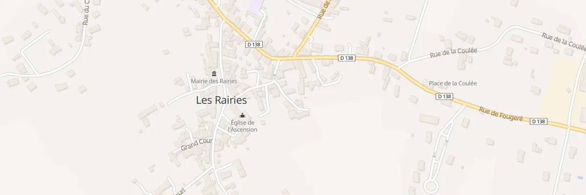 Plan du 3 Cour La Piece Chauveau aux Rairies