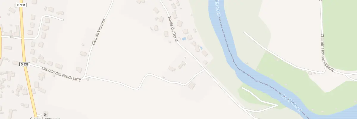 Plan du 36 Rte de Doret à Saint-Jean-de-Thouars