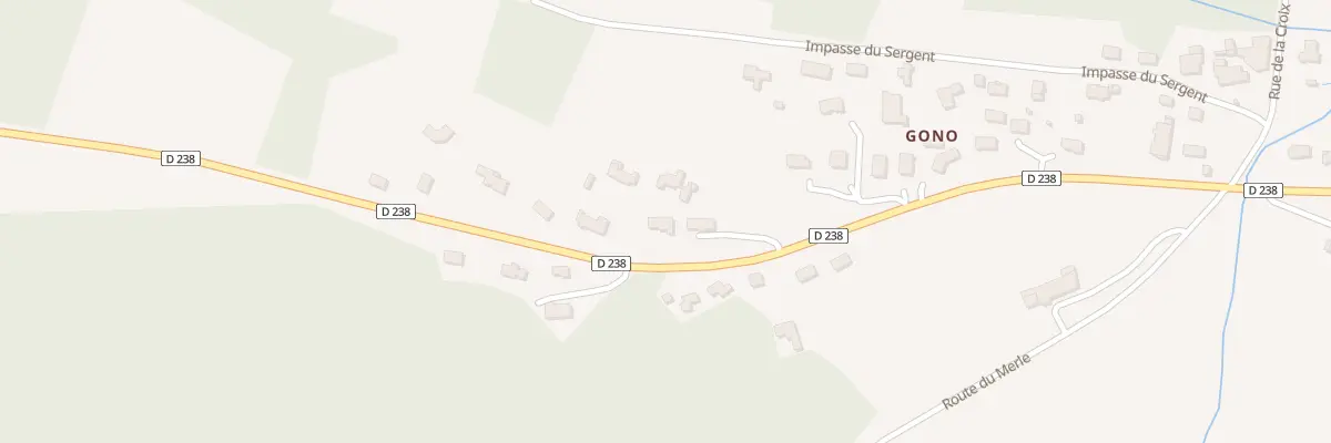 Plan du 23 Rte Targon à Baigneaux
